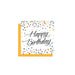 Watercolour Dots Greeting Card 7 x 7 cm