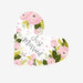 GREETING CARD 12.5X12.7 HEART