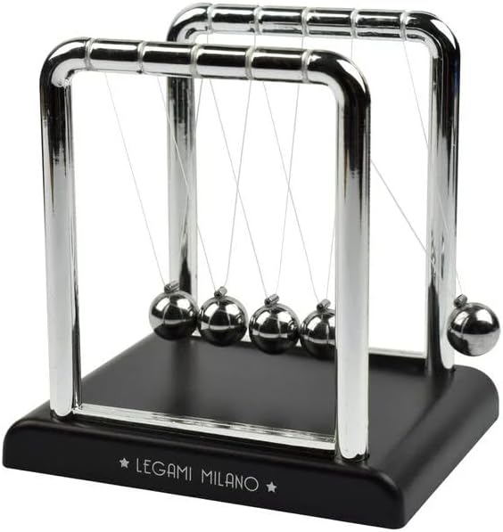 LEGAMI Bundles, Magic Spring, Water Bottle, Newton Pendulum, LED Reading Light, Gift Set, Home Office, Desk Set, Decoration (Work Set