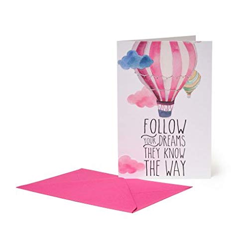 GREETING CARD 11.5X17 FOLLOW