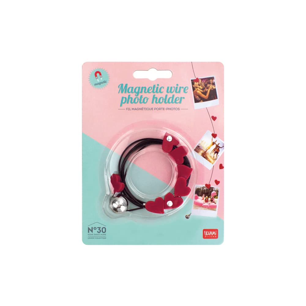 Legami Click Photo Holder With Magnets - Hearts