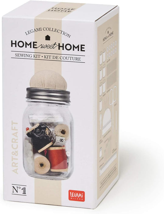 Legami Links Sewing Kit Sewing, Multi-Colour, 8 x 8 x 16 cm