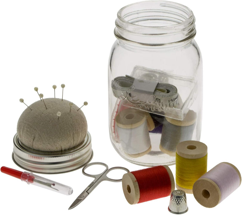 Legami Links Sewing Kit Sewing, Multi-Colour, 8 x 8 x 16 cm