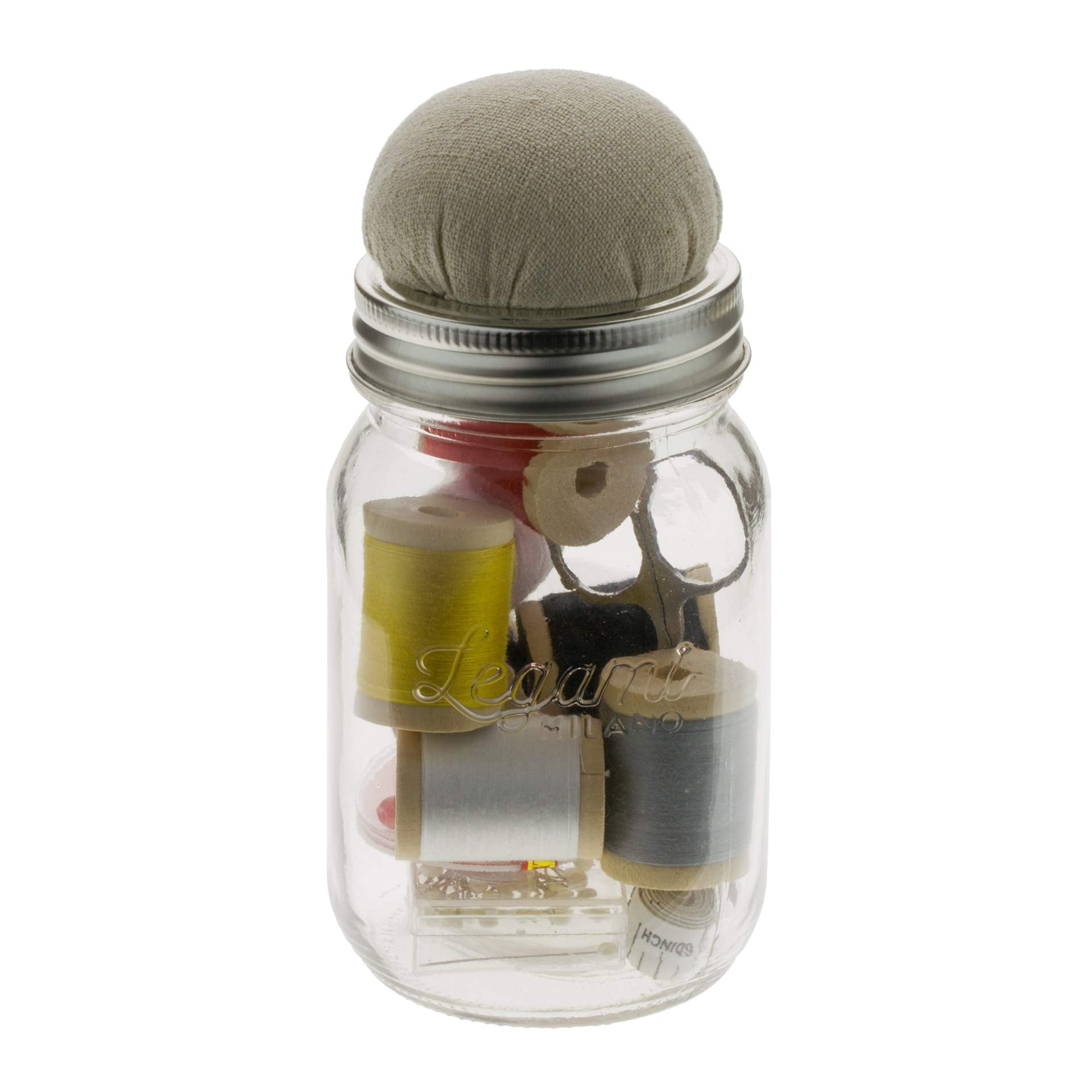 Legami Links Sewing Kit Sewing, Multi-Colour, 8 x 8 x 16 cm