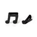 Legami - Set di 6 Clip Chiudi Pacco, per Chiudere le Confezioni, 5,5x5 cm, Tema Musical note