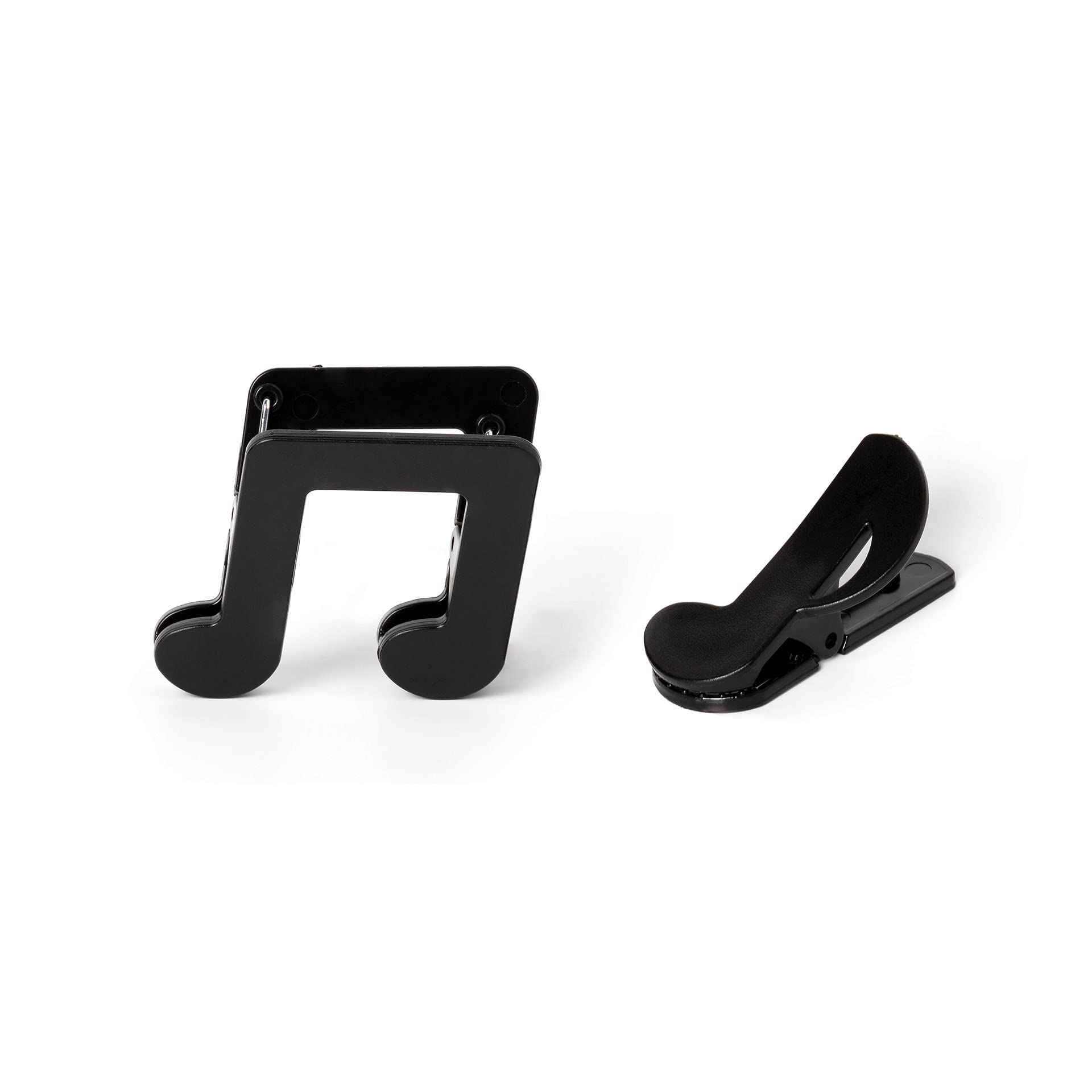 Legami - Set di 6 Clip Chiudi Pacco, per Chiudere le Confezioni, 5,5x5 cm, Tema Musical note