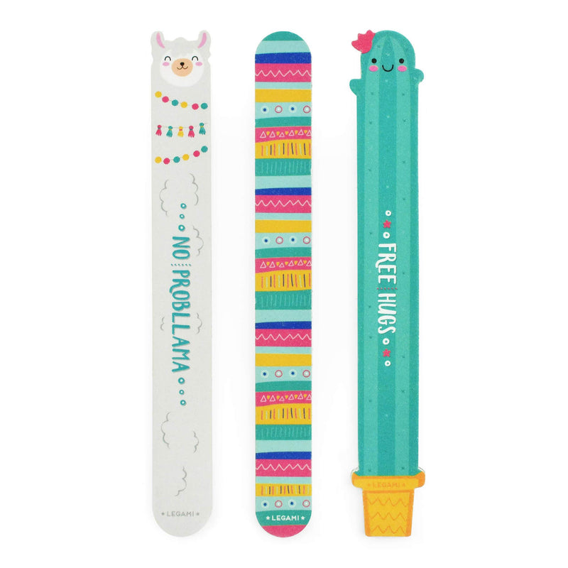 Bonds Nails Before Males, Set of 3 Nail Files, No Problem - 50 Gr