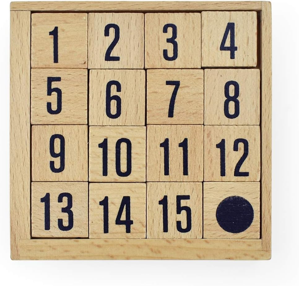 Legami FIP0001 15 Puzzle, Numeric Brain
