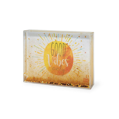 Legami Glitter Photo Frame Medium - Good Vibes