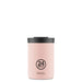 24Bottles Travel Tumbler - Thermal Coffee Mug, Tea, Drinks Stainless Steel 350 ml, Coffee Thermos 100% Airtight, Thermos 6hHot/24hCold, Thermal Bottle Ecological Mug Italian Design, Stone Dusty Pink