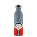 24BOTTLES Kids - Borraccia Bambini con Cannuccia Scuola Elementare e Asilo 500ml, Borraccia Bambina Bambino 100% Ermetica in Acciaio Inox BPA Free Ultraleggera  (Happy Penguin, 500 ml)