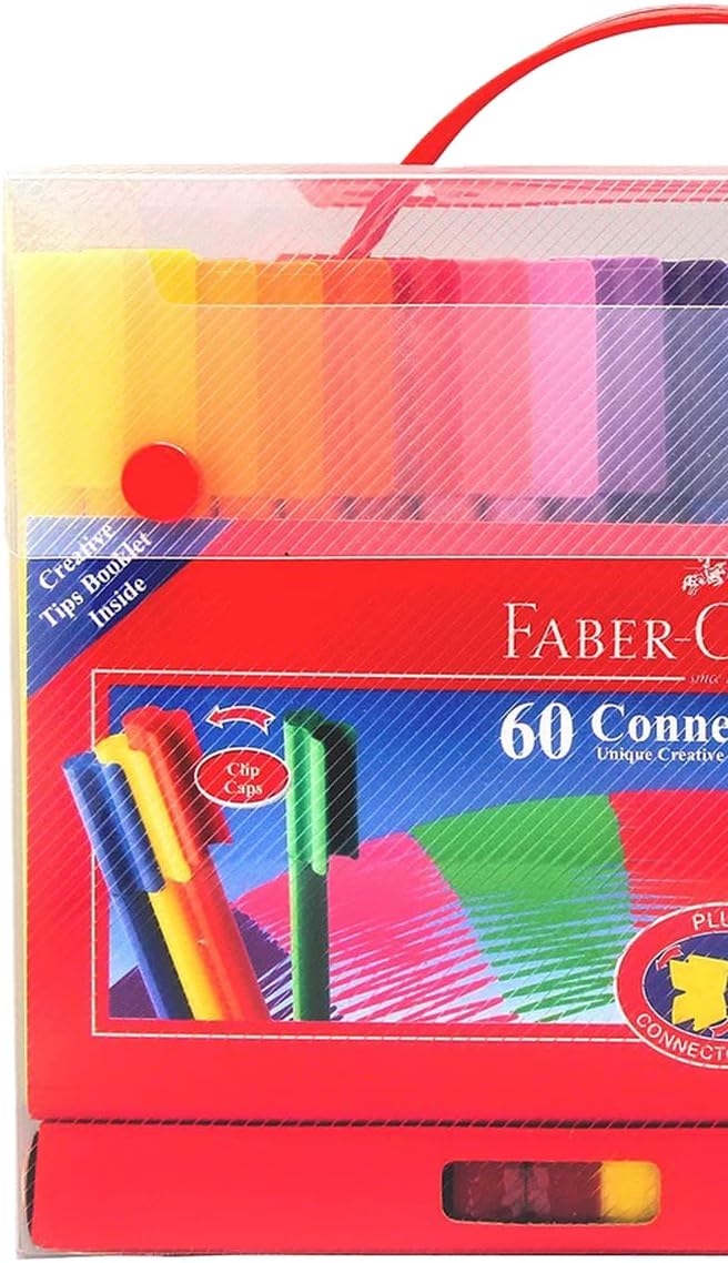 Faber-Castell Connector Pen Case Box (Pack of 60
