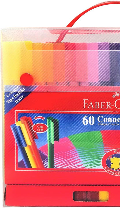 Faber-Castell Connector Pen Case Box (Pack of 60
