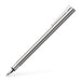 Faber-Castell Neo Slim 342002 Fountain Pen Stainless Steel Nib Width EF Shiny Silver