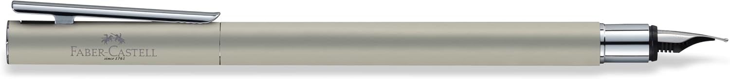 Faber-Castell 342100 Neo Slim Stainless Steel M Fountain Pen