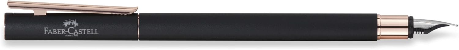 Faber-Castell 343100 Neo Slim M Fountain Pen - Rose Gold