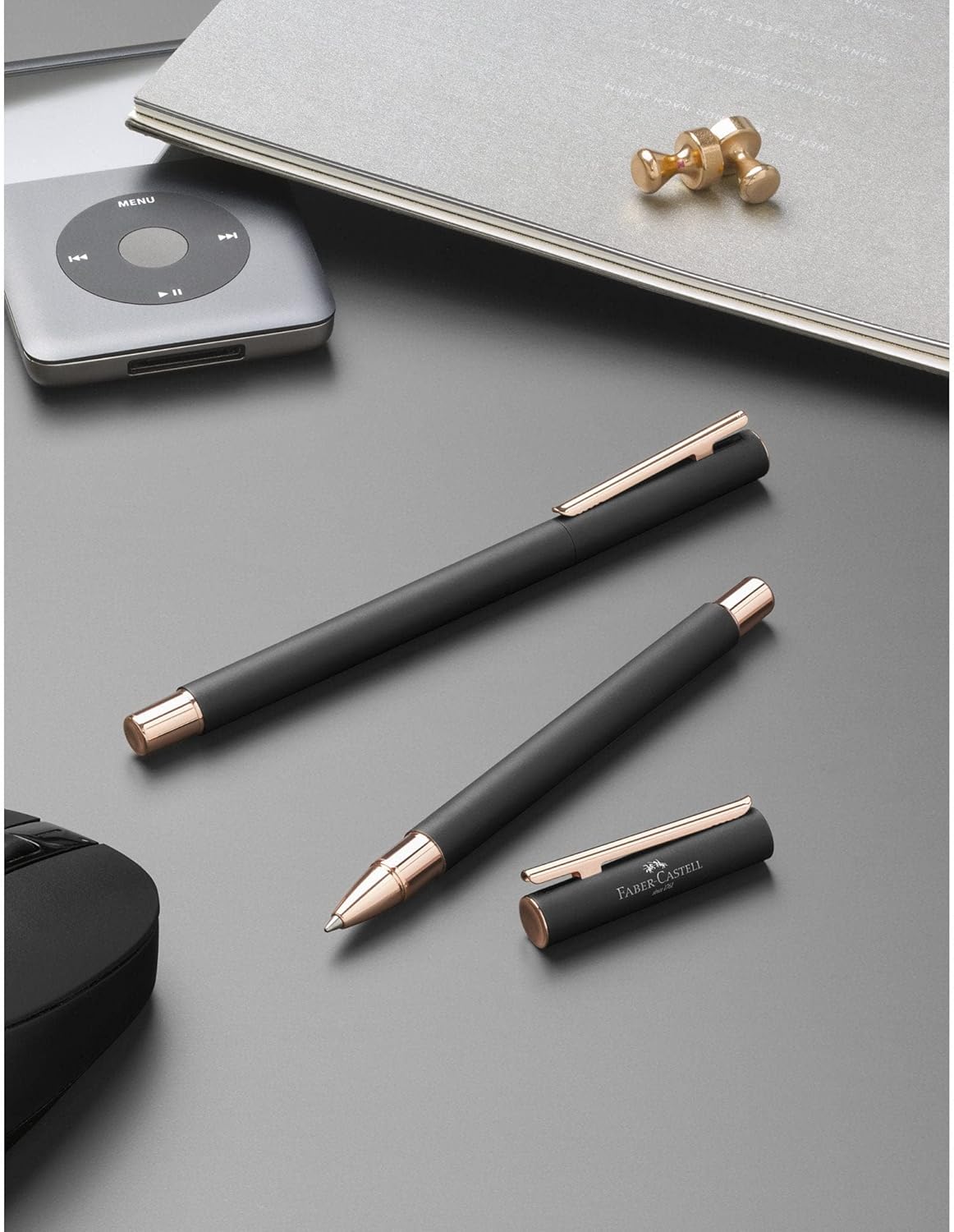 Faber-Castell 343114 Neo Slim Rollerball Pen - Rose Gold