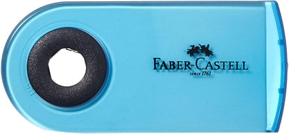 Faber-Castell 182412 Radierer Sleeve Mini Translucent Writing Instrument, Random Color, 1 Piece