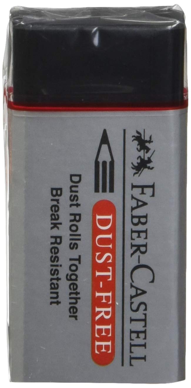Faber Castell Pencil Eraser, DUST Free (Excellent Clean Erasing
