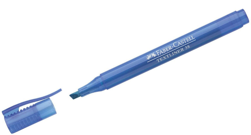Faber Castell 157751"Textliner 38" Highlighter - Blue