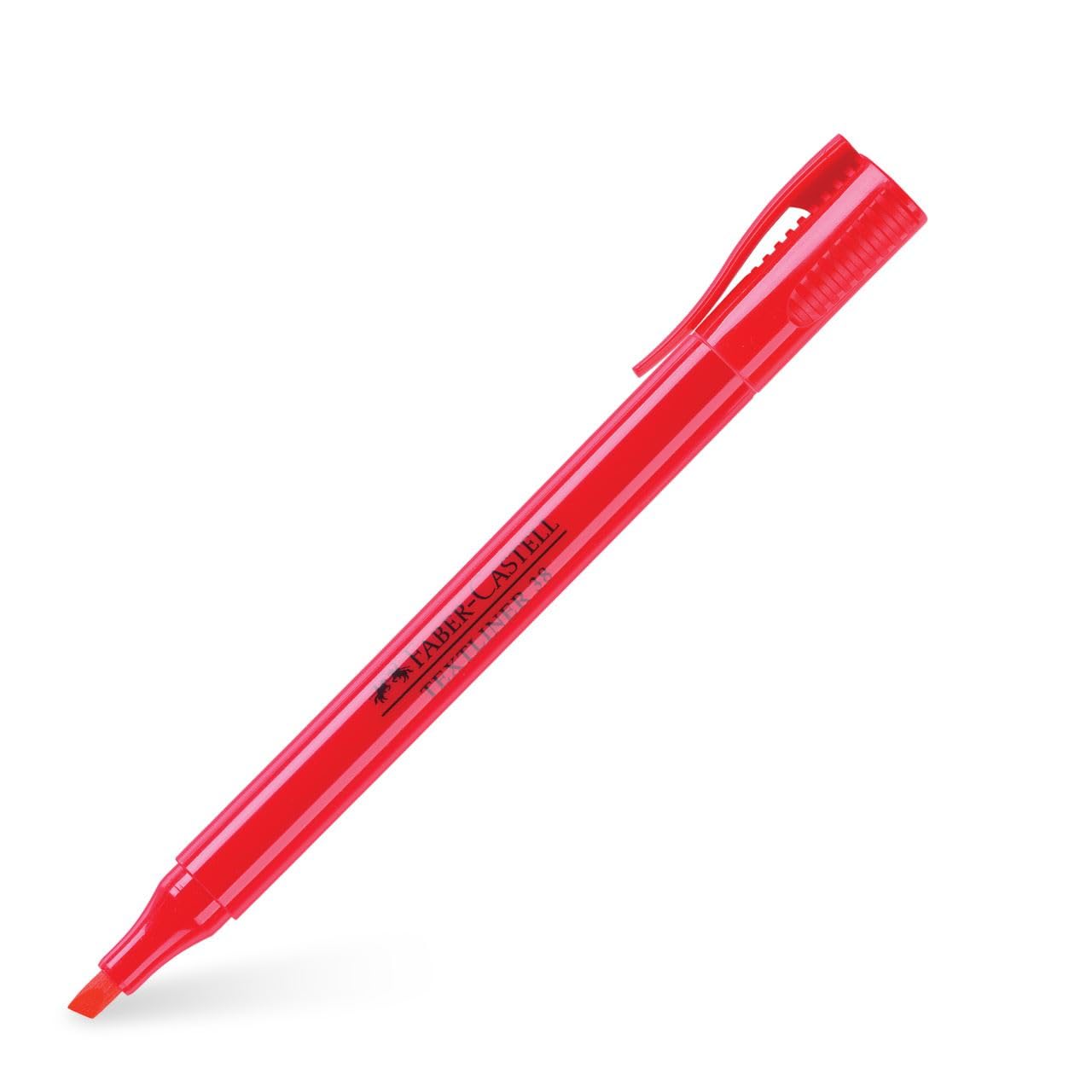 Faber Castell 157721"Textliner 38" Highlighter - Red