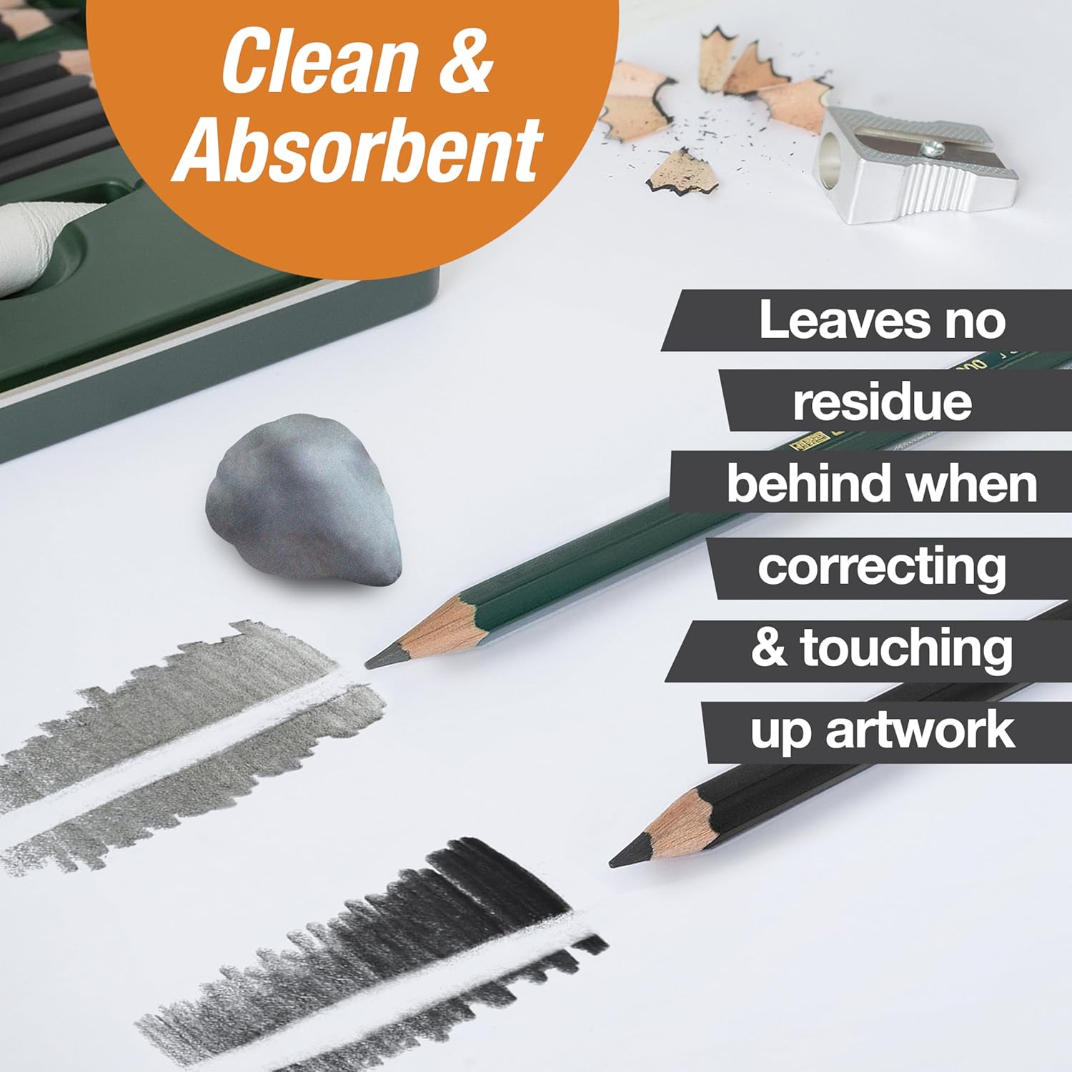Art Eraser Faber Castell for Artists, Grey, Pack of 1