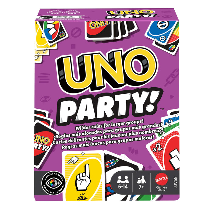 Mattel Uno: New Uno Party (Jjv58)
