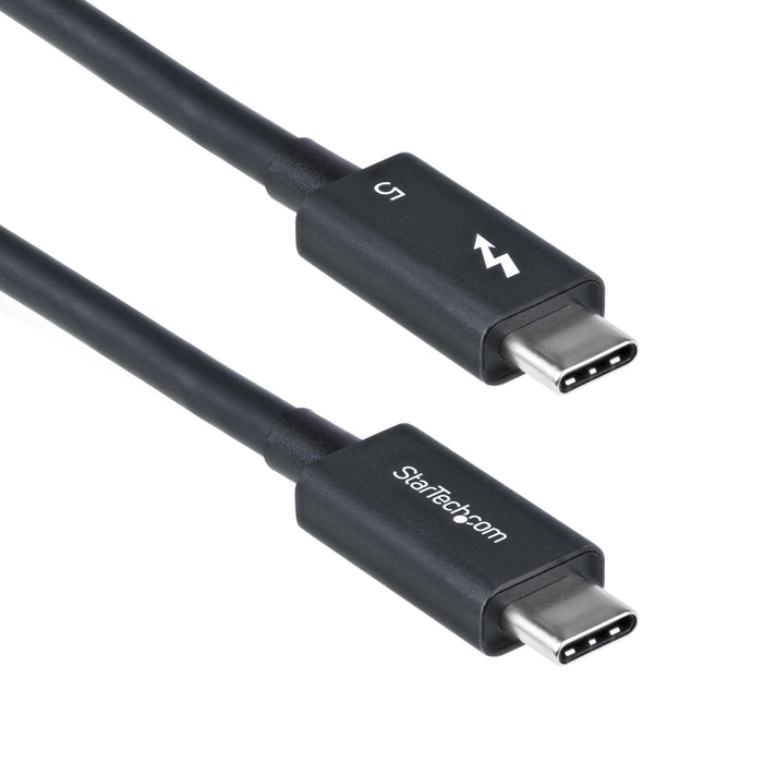 StarTech.com Cable Thunderbolt 5 de 3m - 80Gbps hasta 120Gbps - PD 240W - 8K 60Hz - Certificado - Compatible TB4/USB4
