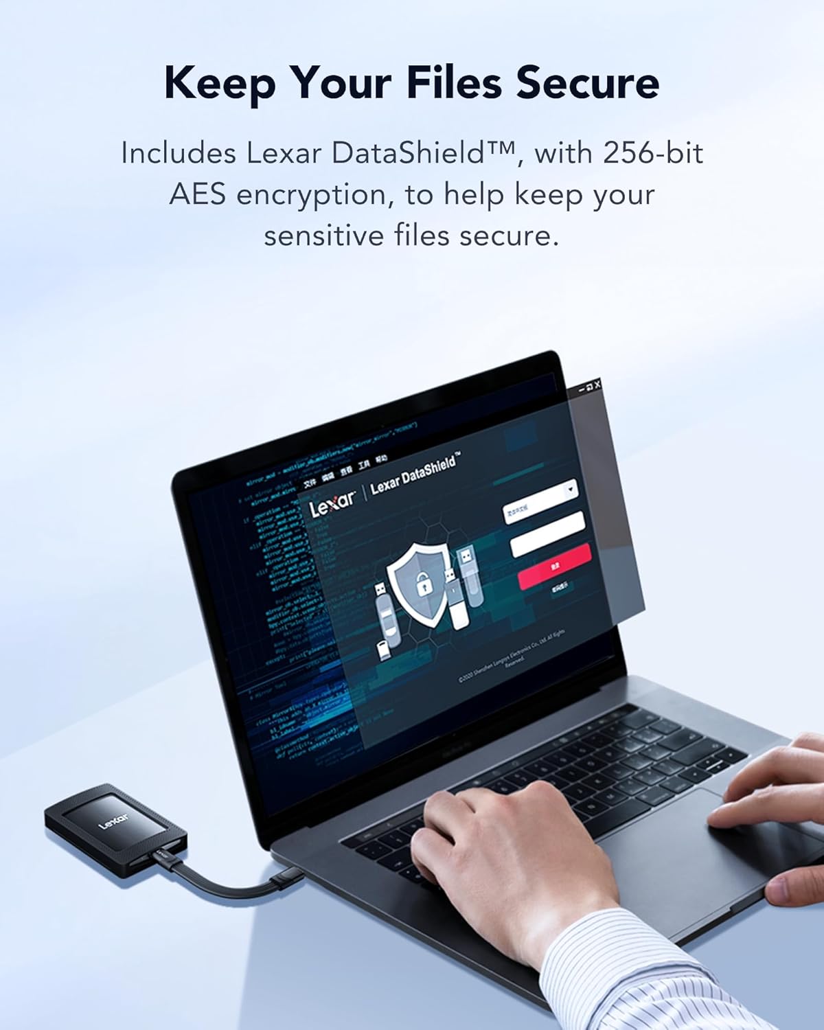 Lexar SL500M External SSD with Magnetic Set 1TB for Creator, Support ProRes 4K Video, Portable SSD USB3.2 Gen2x2, up to 2000MB/s Read, Compatible with iPhone 15 16 Series/Mac/PS5/XBOX/Laptop/PC