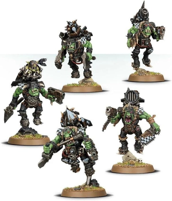 Games Workshop Warhammer+40k+-+Orks+Stormboyz+%282018%29, Black