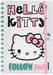 Hello Kitty Insta Cuteness A5 Wiro Notebook – Adorable Spiral-Bound Notebook with Durable Cover, Premium Paper, Ideal for Notes, Journaling, or School, Great for Hello Kitty Fans