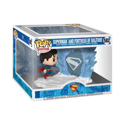 Funko Pop! Moment: Superman 2025 S2 - Superman with Fortress of Solitude - Collectable Vinyl Figure - Gift Idea - Official Merchandise - Toys for Kids & Adults - Movies Fans