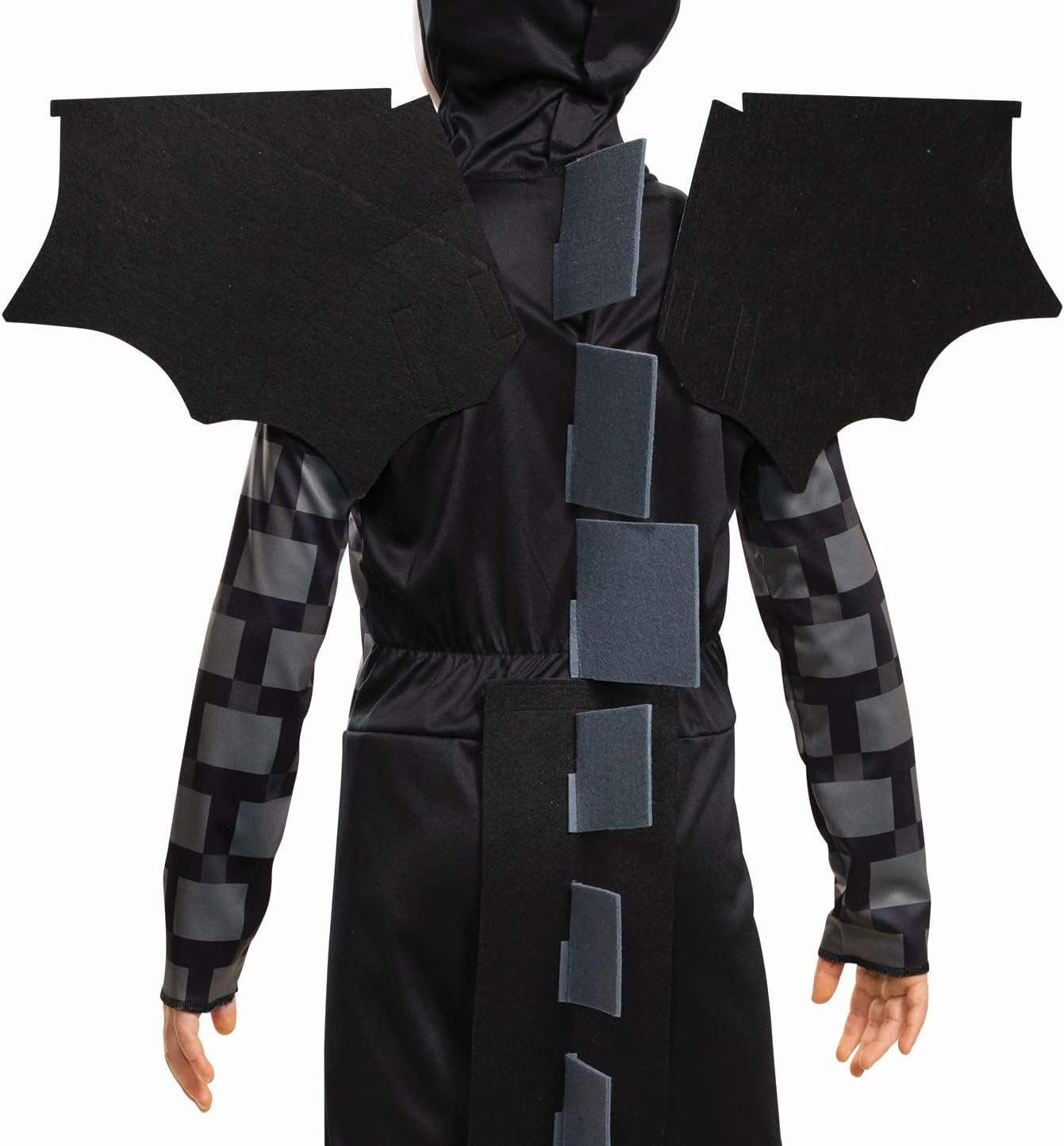 DISGUISE Minecraft Ender Dragon Fancy Dress for Kids, Official Minecraft by, Includes Ender Dragon Headpiece and Wings, Dimensional Details, for Ages 4-6, 7-8 and 10-12 Years