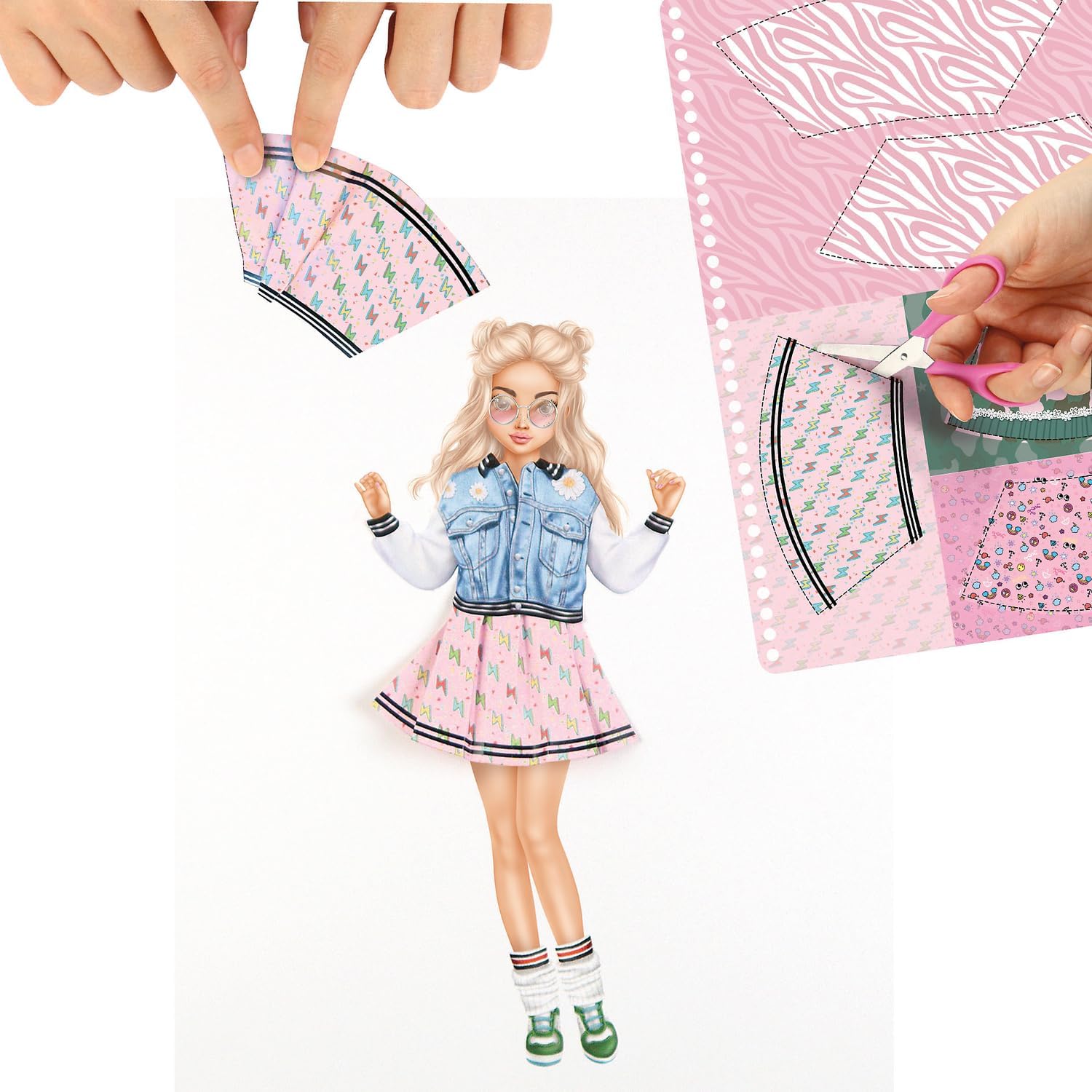 Topmodel - Dress Me Up Collage Book - (413574)