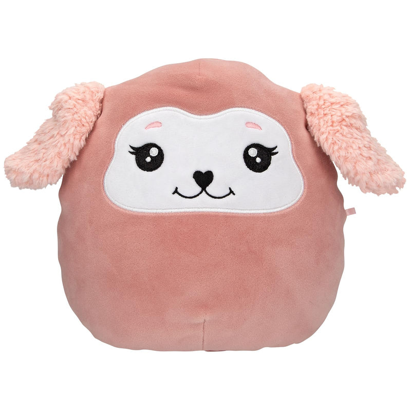 Depesche 13852 Ylvi Swoppies Cuddly Toy Sheep in Pink with Luminous Effect and Soft Ears Approx. 20 cm Plush Toy