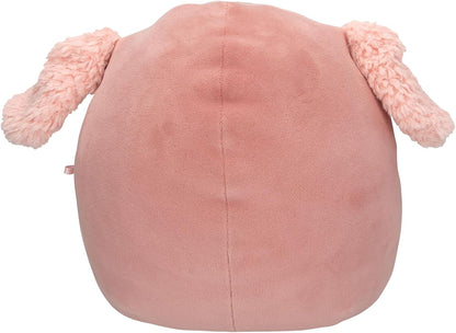 Depesche 13852 Ylvi Swoppies Cuddly Toy Sheep in Pink with Luminous Effect and Soft Ears Approx. 20 cm Plush Toy