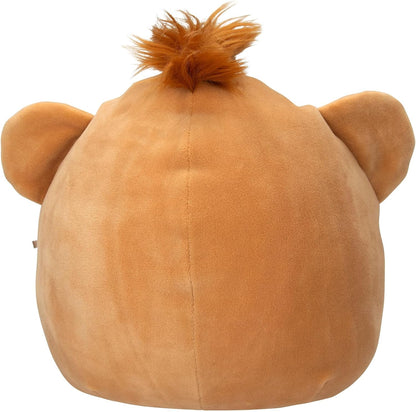 Depesche 13854 Ylvi Swoppies Cuddly Toy Monkey in Brown with Luminous Effect and Round Ears, Approx. 20 cm Plush Toy