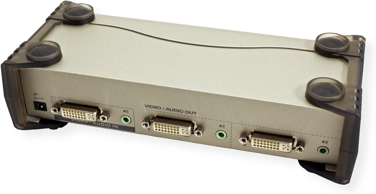 Port Mit Audiountersttzung Dvi-Verteiler Silber-Aten