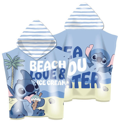 Handdoek Poncho Stitch op het Strand