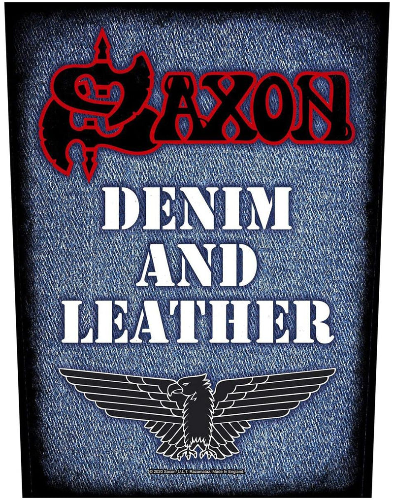 Saxon Denim & Leather Unisex Toppa multicolore 95% cotone, 5% poliestere