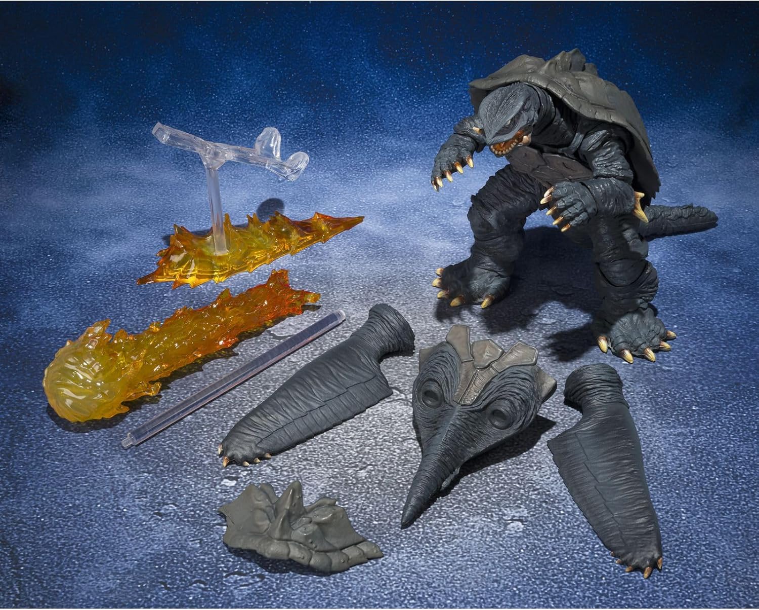 TAMASHII NATIONS - Gamera - Gamera  Sendai Decisive Battle Ver., Bandai Spirits S.H.MonsterArts Actionfigur