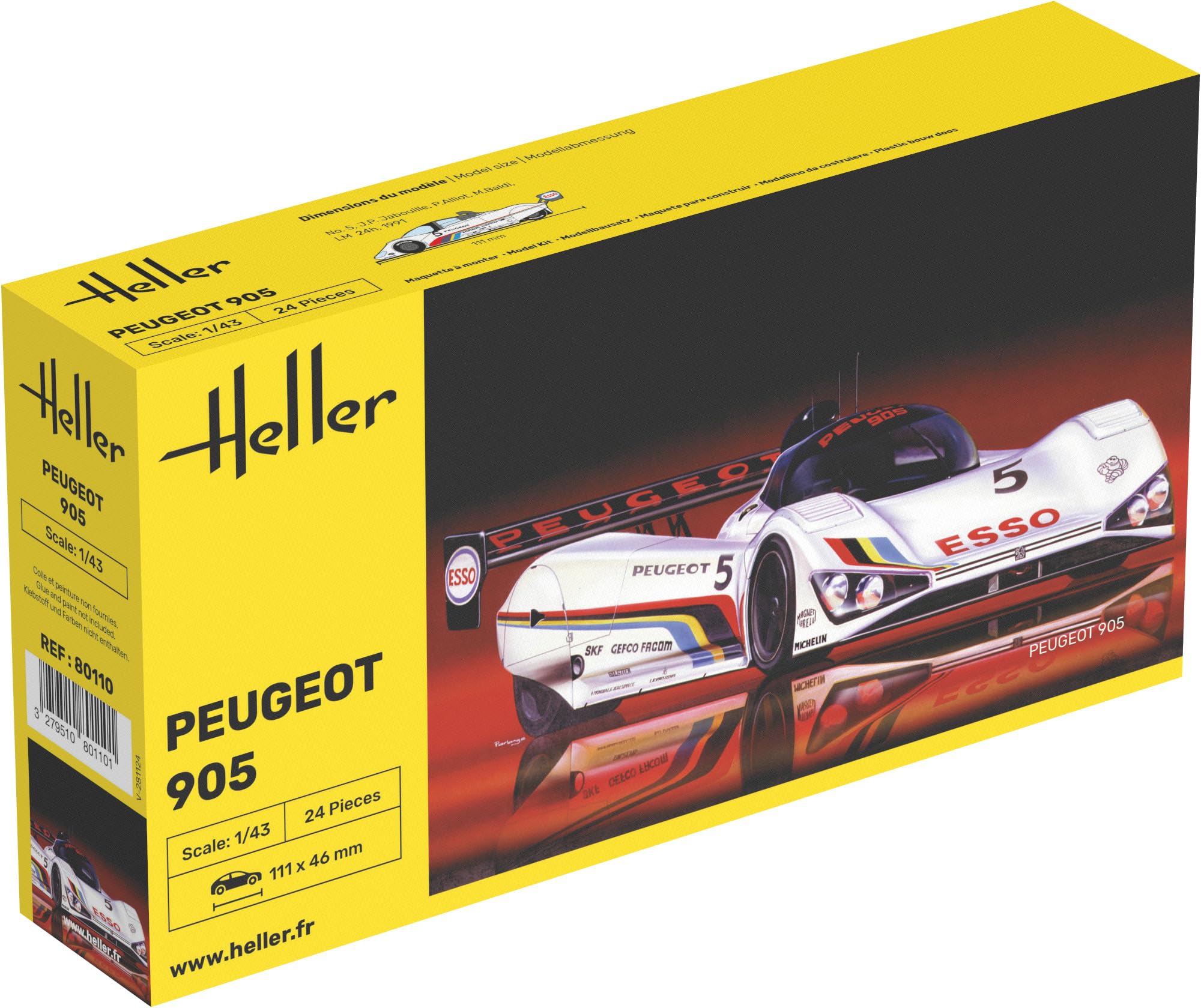 Heller - 1/43 Peugeot 905 (02/25) *