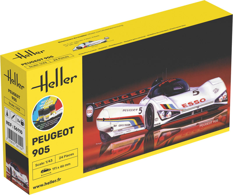 Heller - 1/43 Starter Kit Peugeot 905 (02/25) *