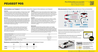 Heller - 1/43 Starter Kit Peugeot 905 (02/25) *
