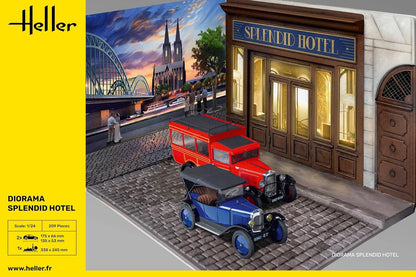 Heller - 1/24 Diorama Splendid Hotel (04/25) *