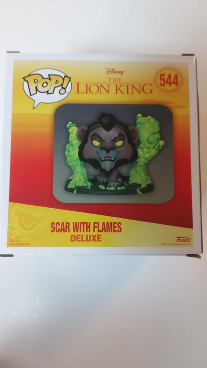 POP! Funko Scar with Flames - Chase Limited Edition RED