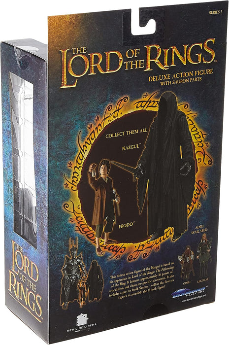Diamond Select Toys The Lord of The Rings 7-Inch Ringwraith Deluxe Action Figure with Accessories and 16 Points of Articulation