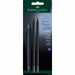 Faber-Castell 241124 - Set de escritura (bolígrafo Poly Ball Urban y 2 lápices), color negro
