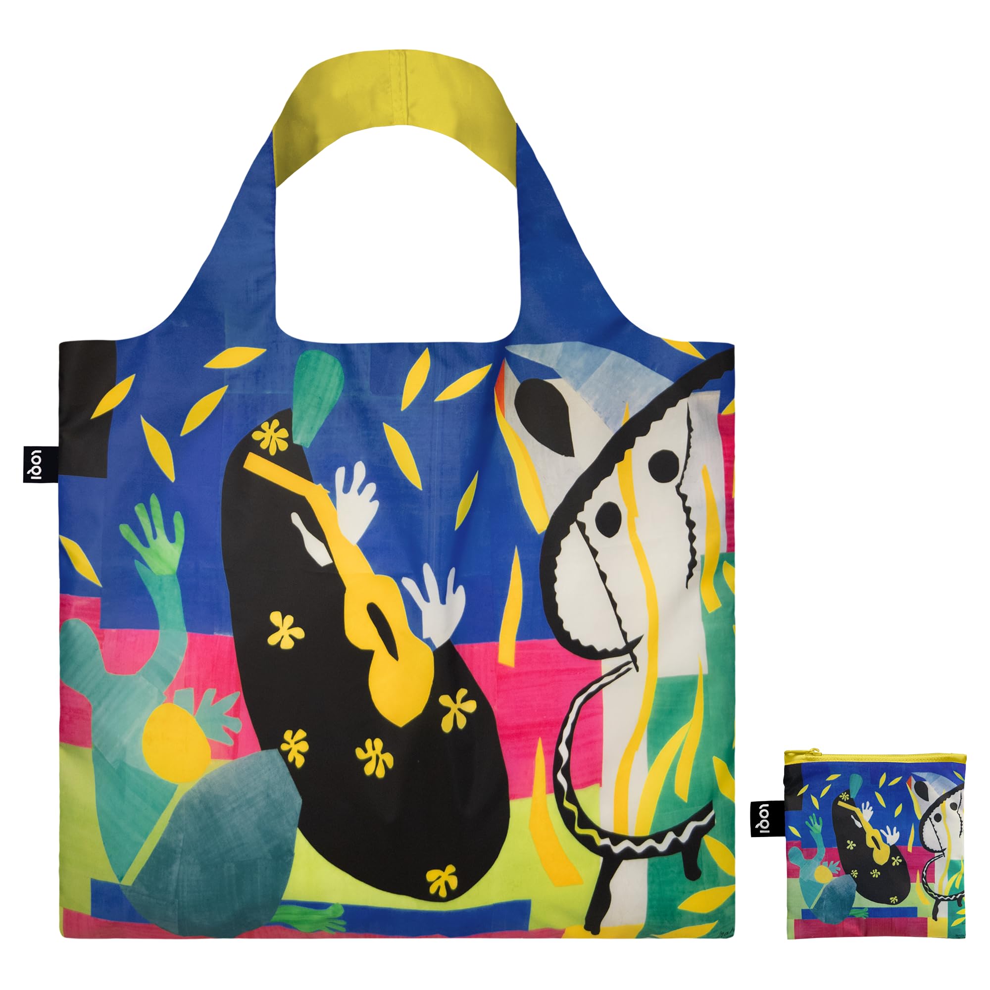 LOQI HENRI MATISSE The King's Sadness Recycled Bag, Multi-Colour, L, Multicolor, L, Western, Multicolored, L, Western