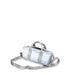 Reflective Small Weekender, silver, S, coin purse